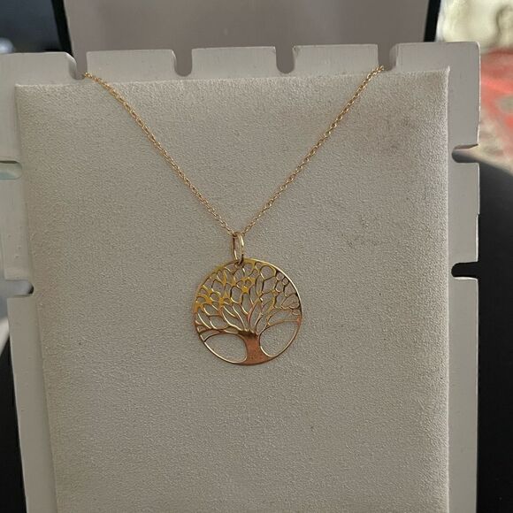 No Brand Jewelry - Tree sterling silver necklace